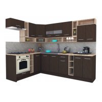 Bucatarie de Colt COSSY NEW 180-260 St. Wenge / Decor 8548